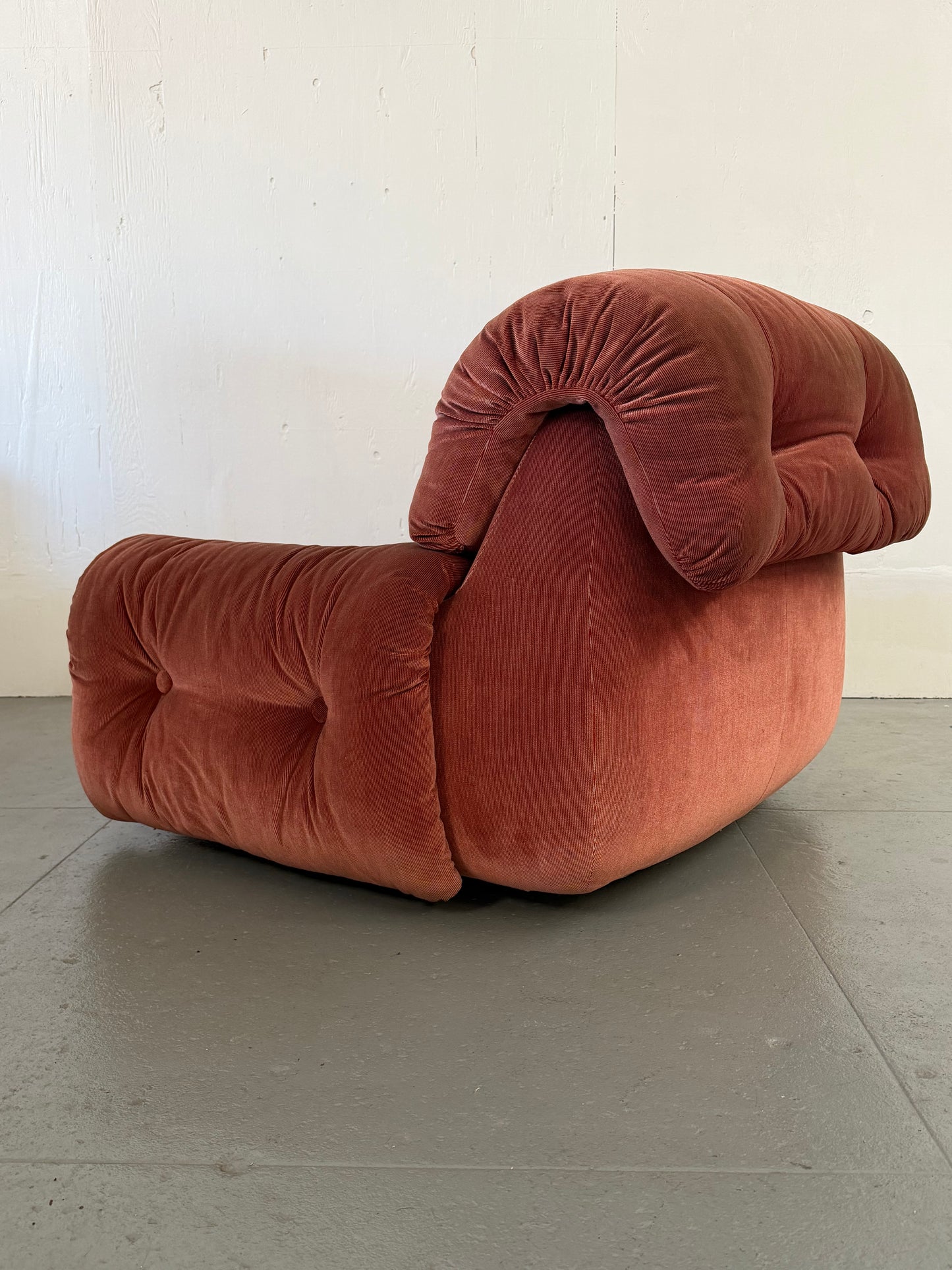 Tufted Italian Armchairs