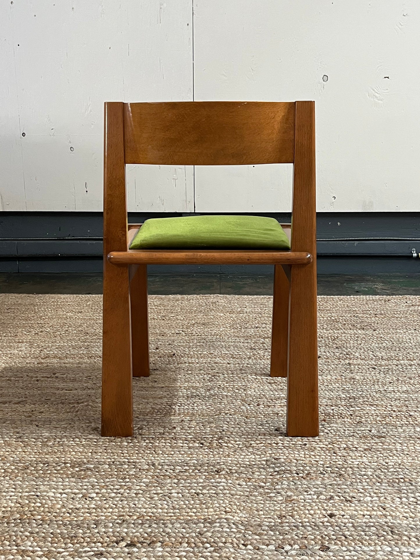 Vintage Brutalist Italian Dining Chairs