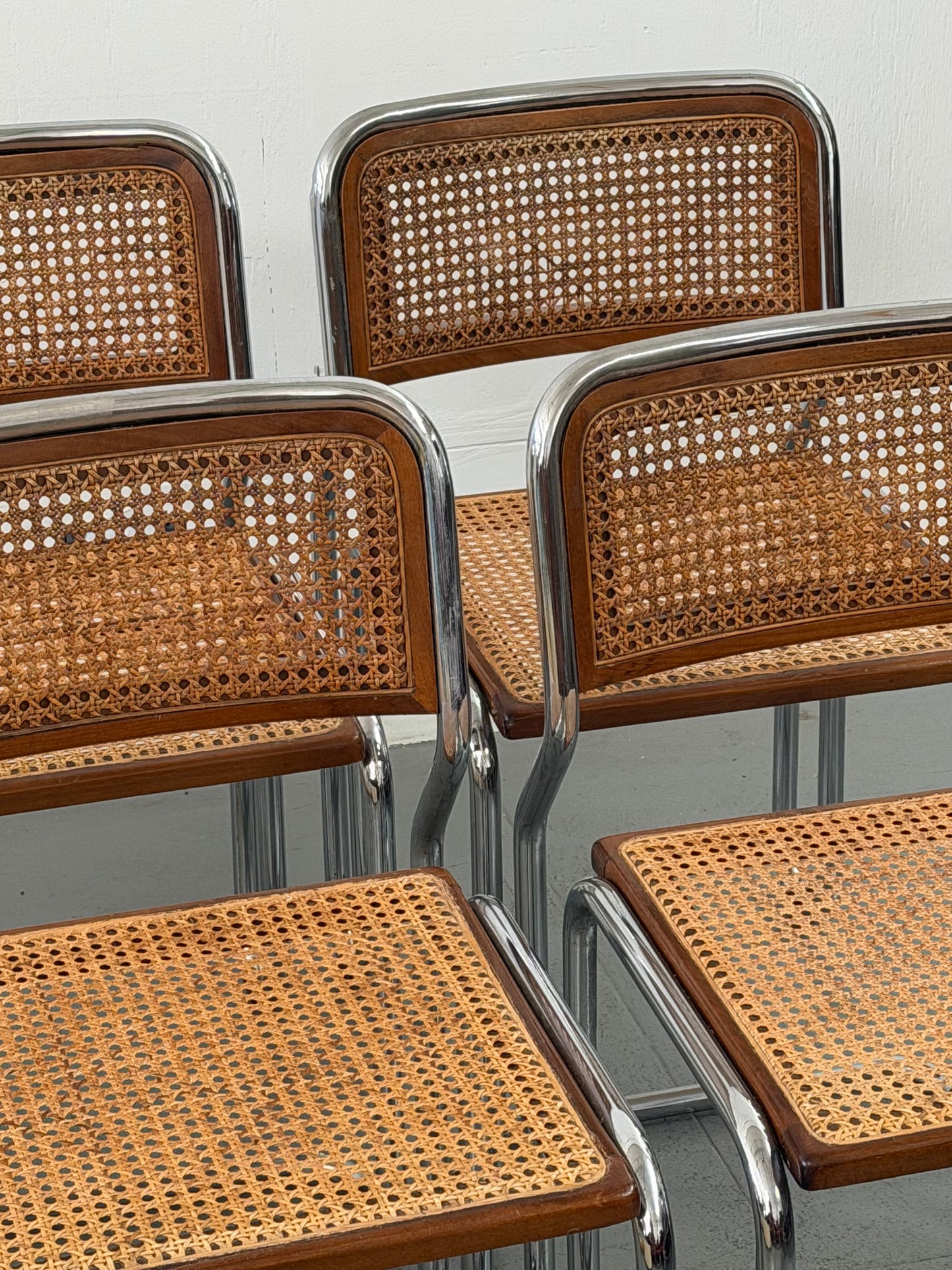 Chrome Italian Chairs