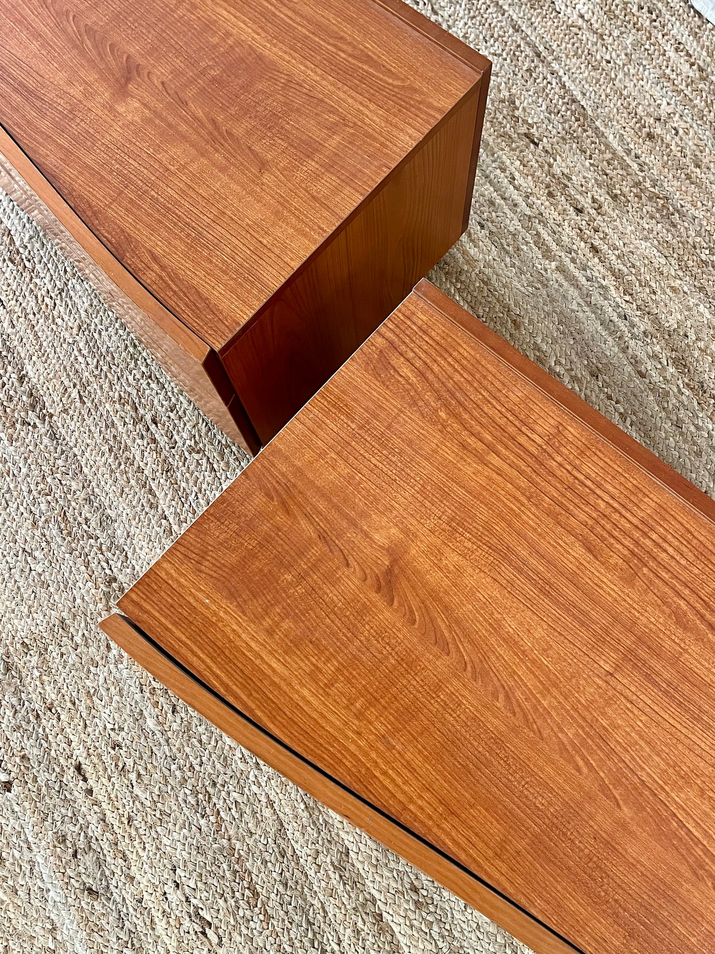 Vintage Teak Nightstands