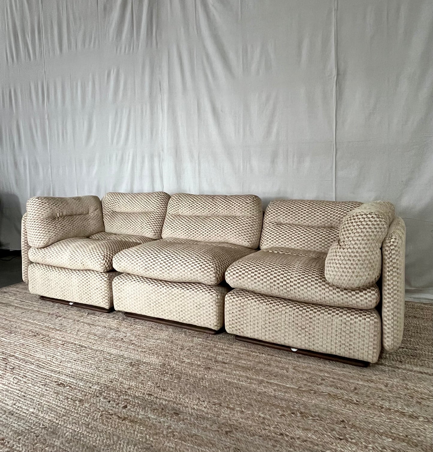 Vintage 'Kiitos' Modular Sofa