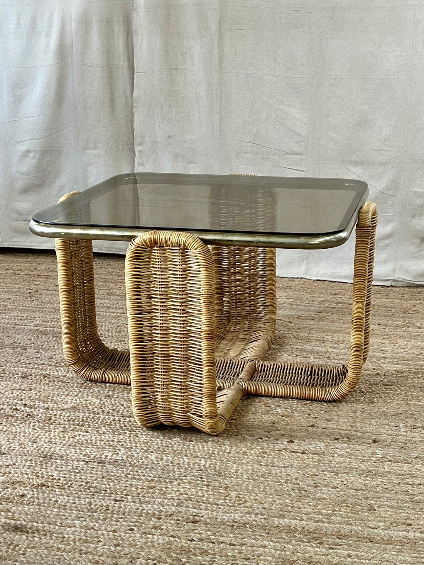 Rattan Cocktail Table