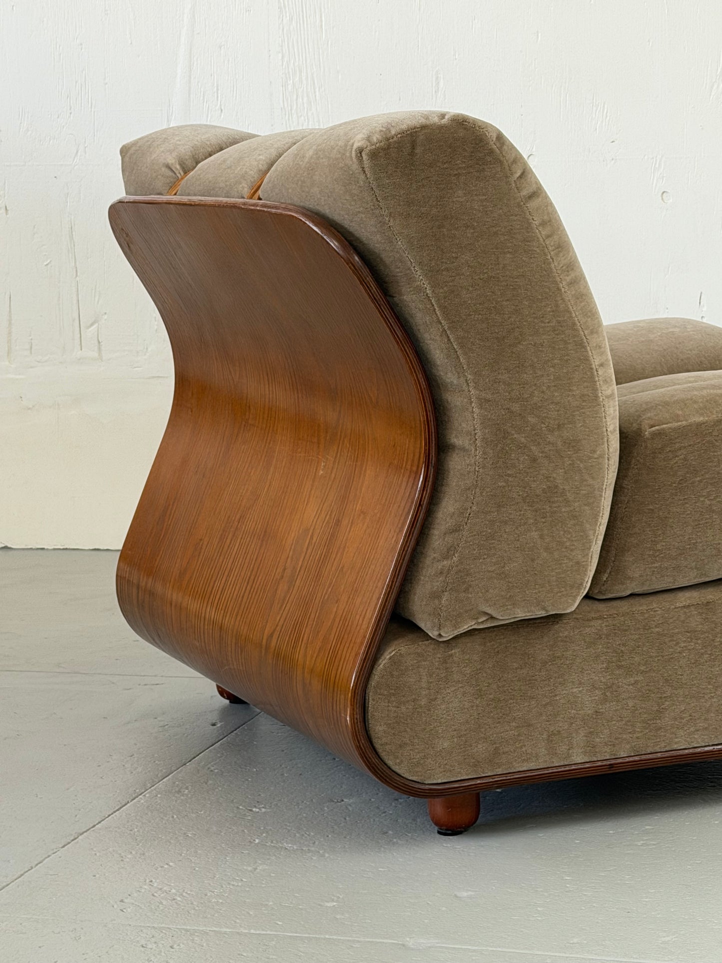 Italian bentwood lounge chair - Mobili Vintage