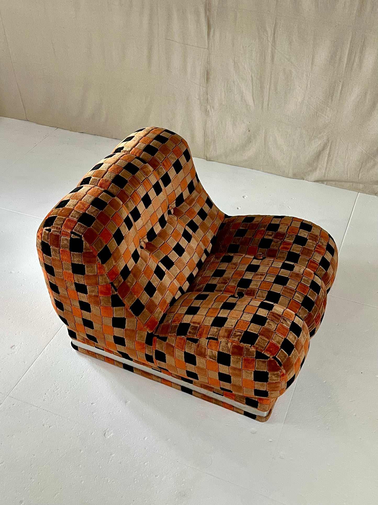 70's Modernist Italian Lounge Chair