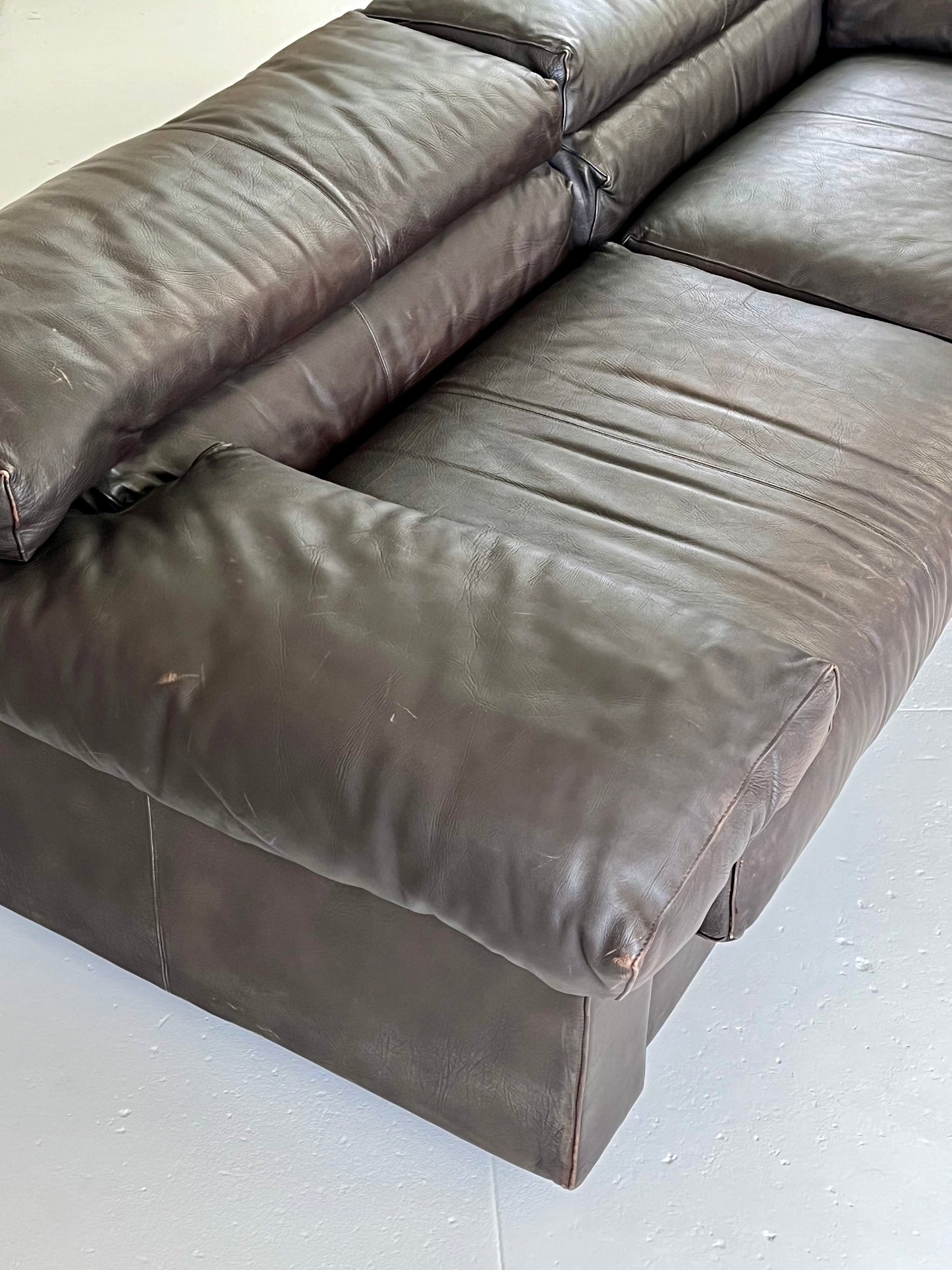 Leather Erasmo Sofa