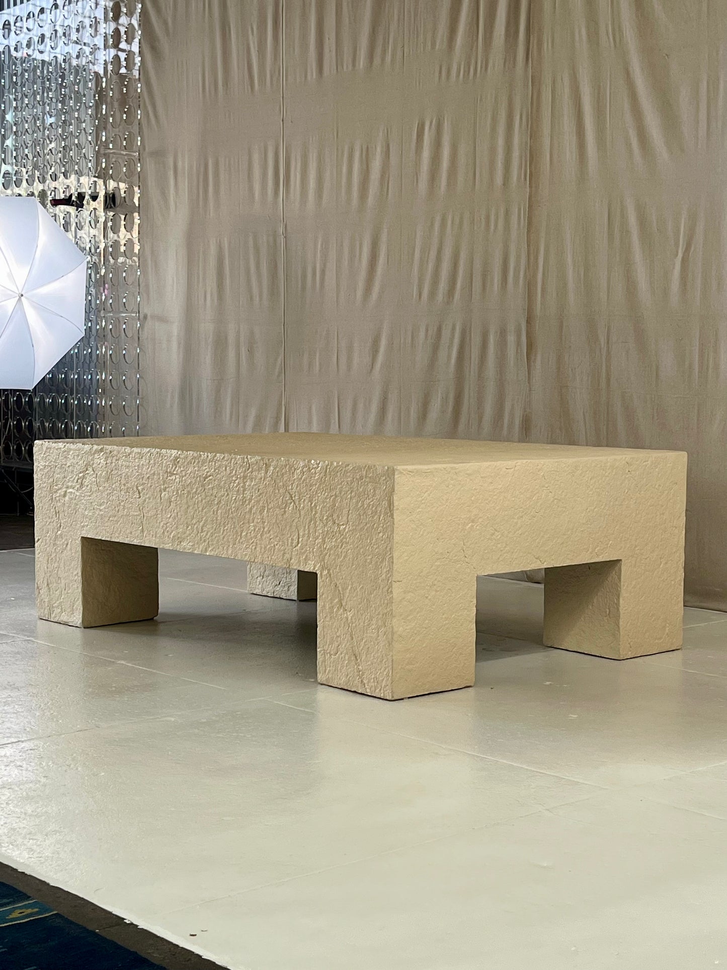 Vintage grand scale coffee table