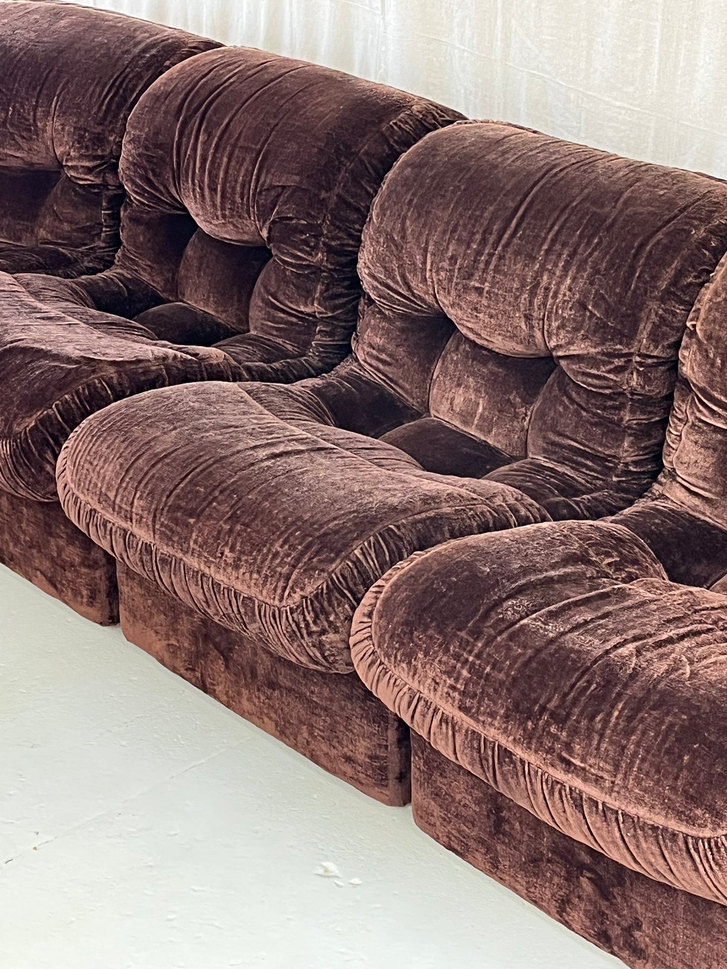 Vintage Italian Modular Sofa