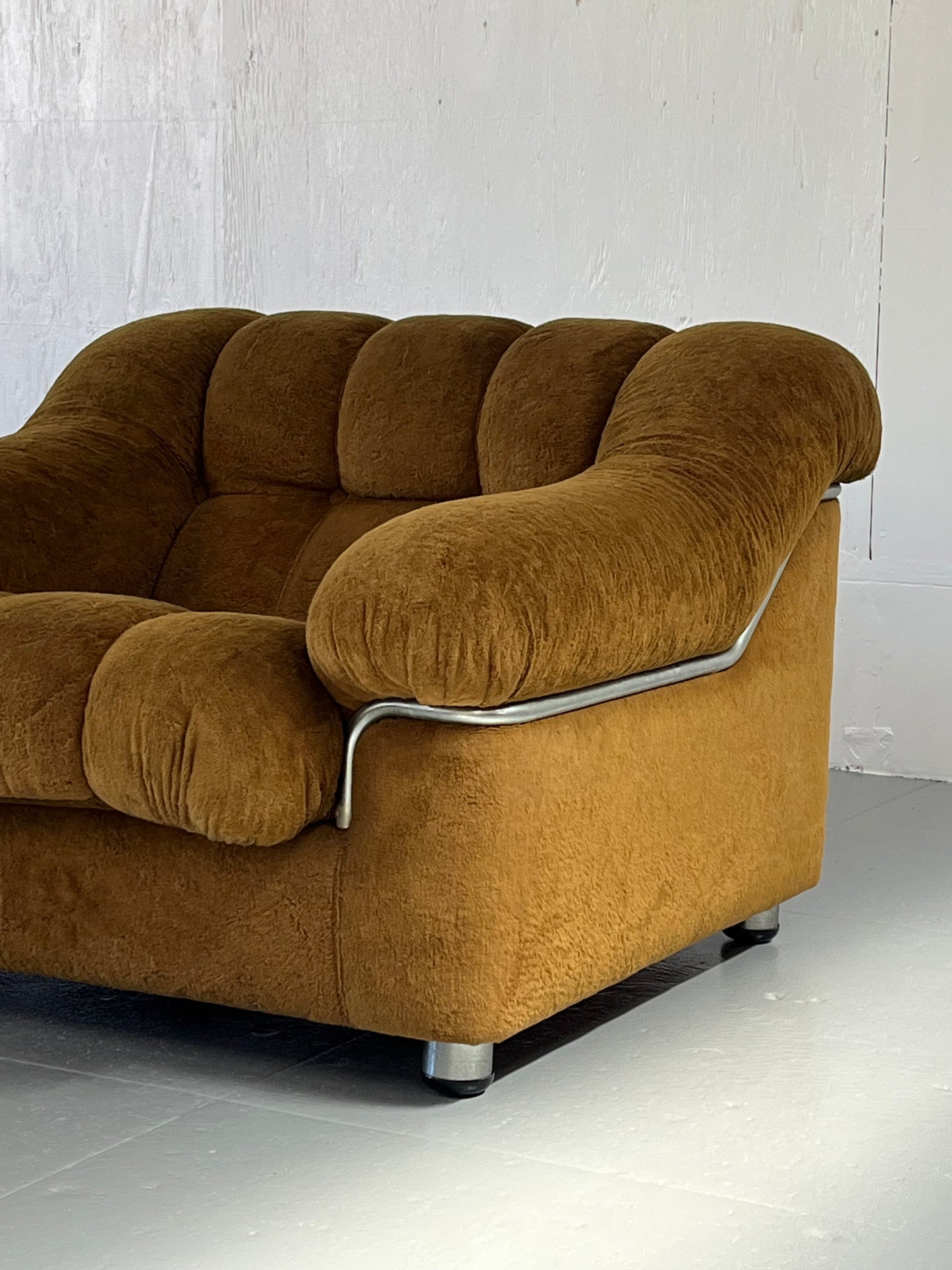Italian Velvet Armchairs
