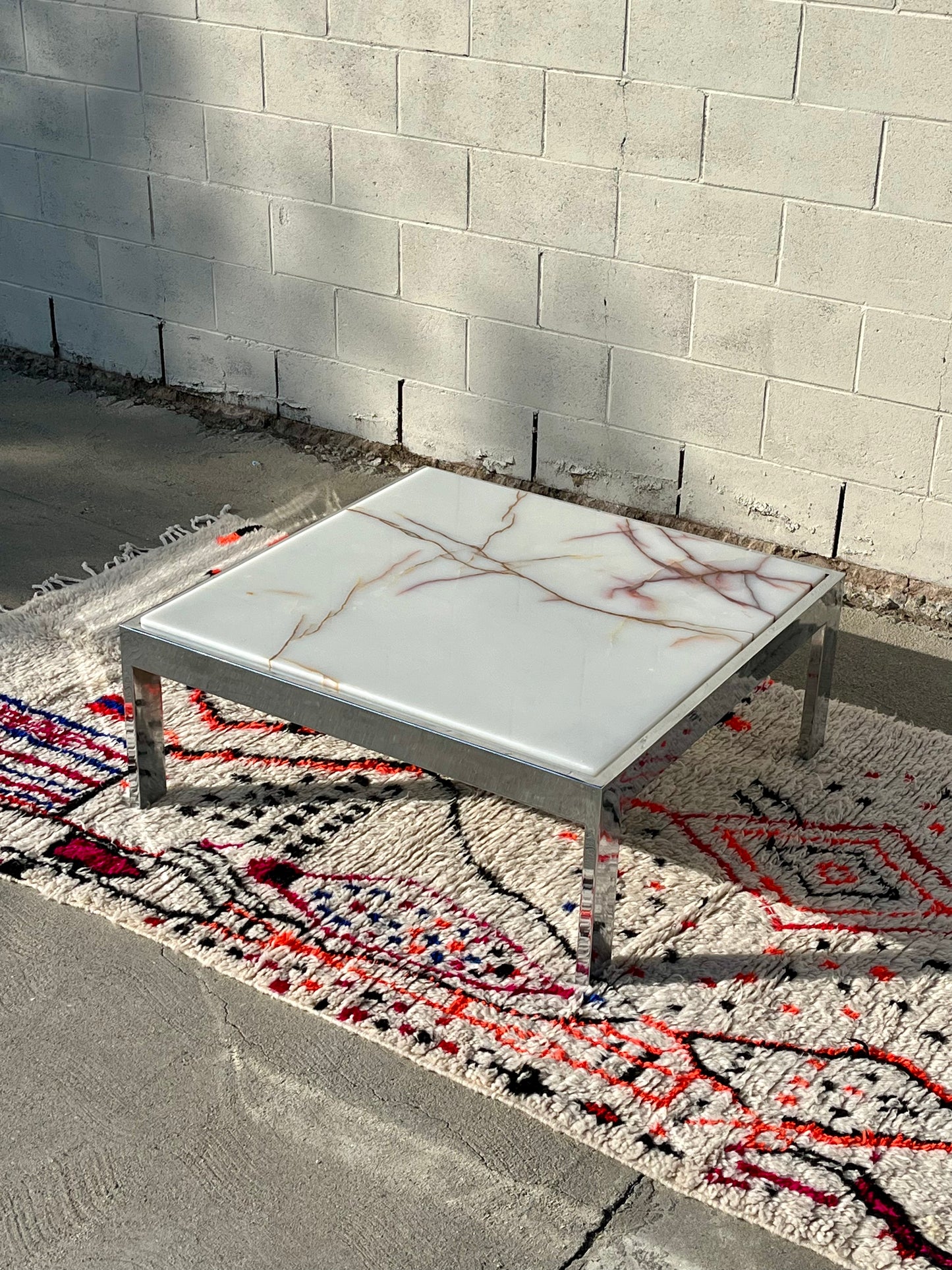 Vintage Marble Coffee Table