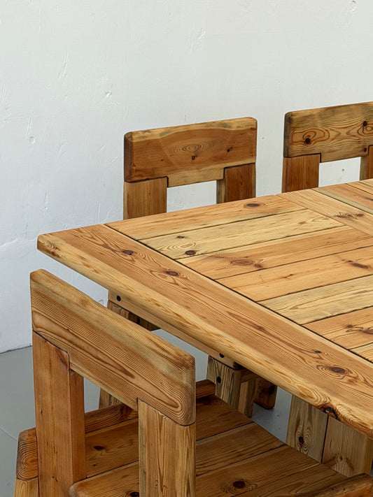 Silvio Coppola dining set - Mobili Vintage