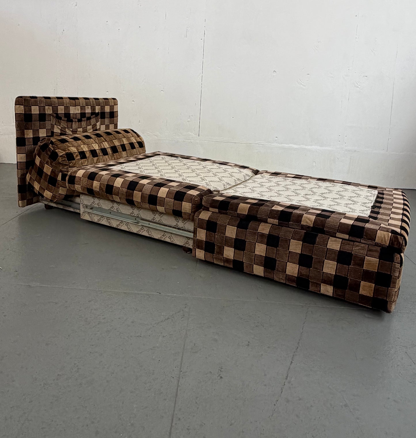 Checkered Italian Lounge Chairs