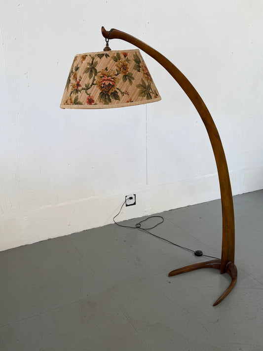 Sculpted Italian floor lamp - Mobili Vintage