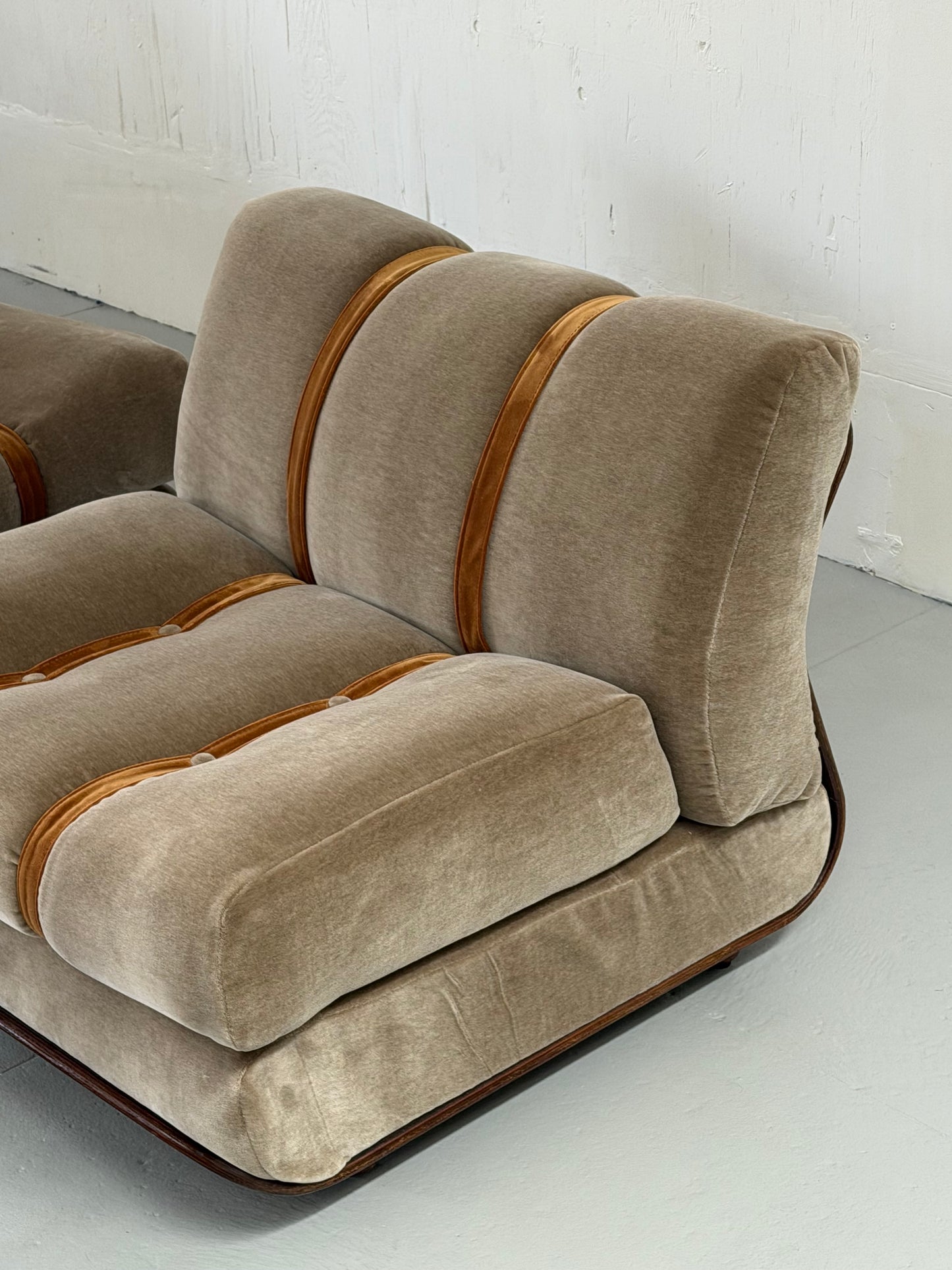 Italian Bentwood Lounge Chair