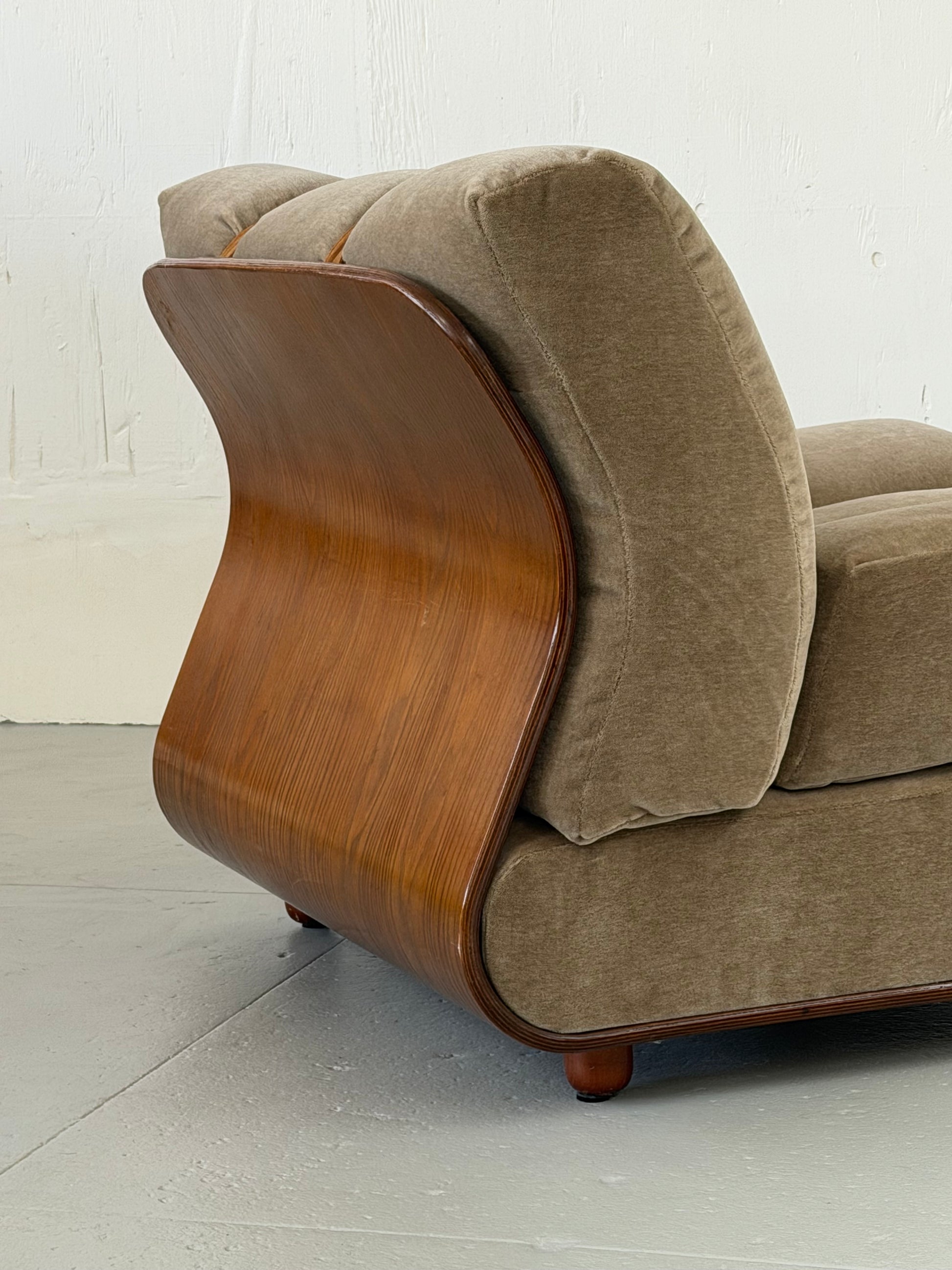 Italian bentwood lounge chair - Mobili Vintage