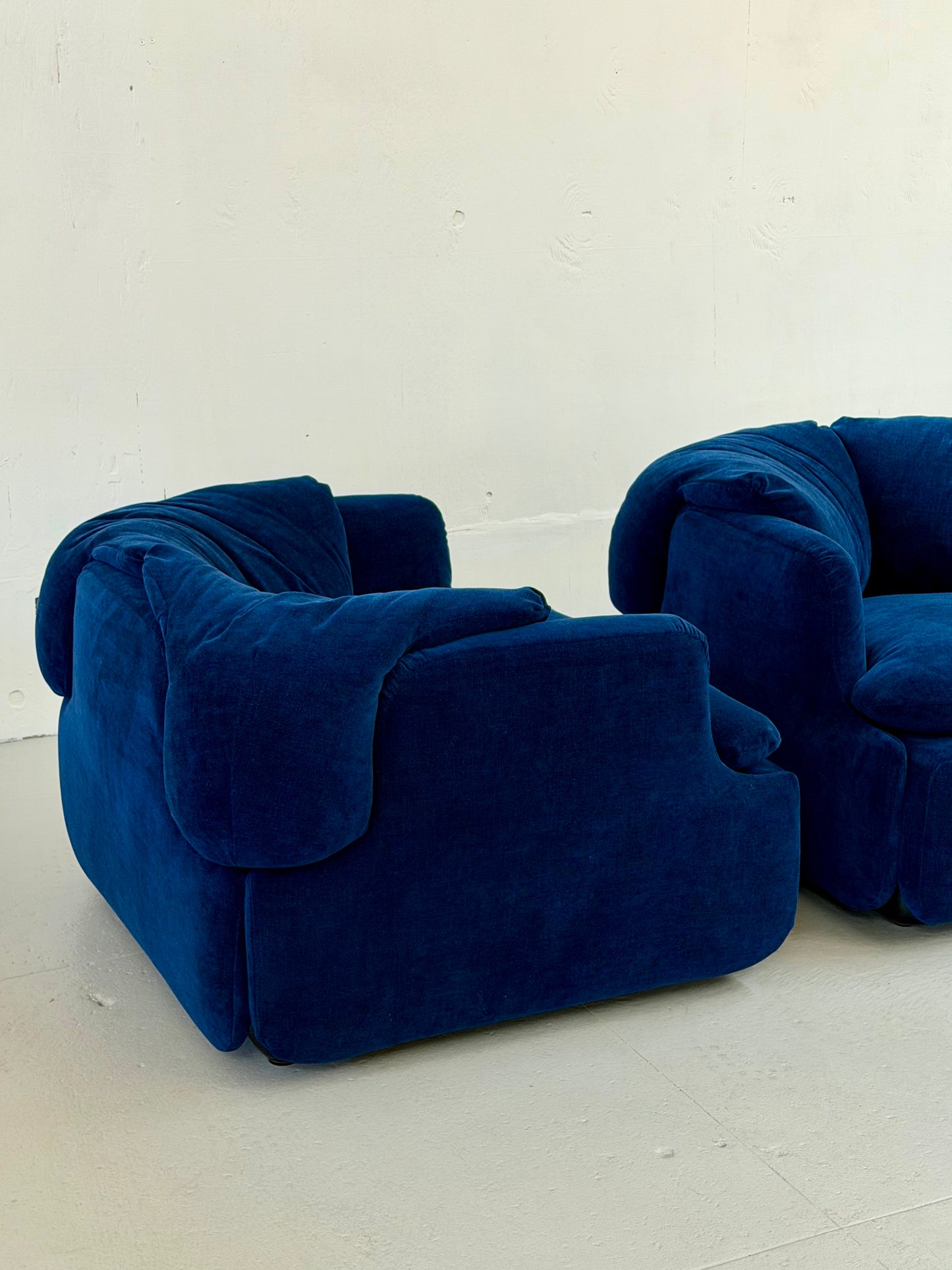 Alberto Rosselli Confidential Armchairs for Saporiti