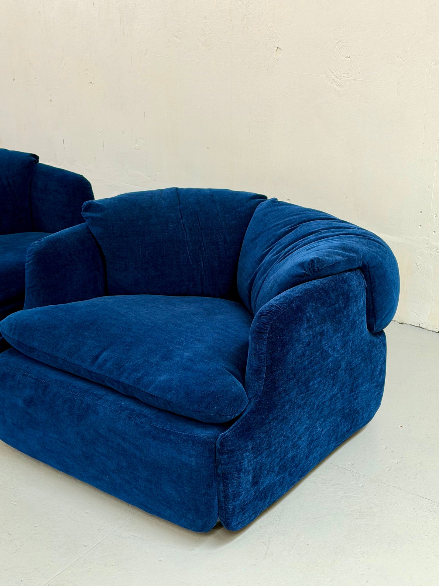 Alberto Rosselli Confidential Armchairs for Saporiti