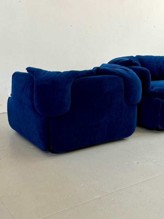 Alberto Rosselli Confidential Armchairs for Saporiti