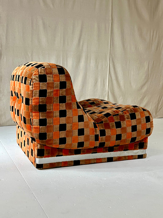 70's Modernist Italian Lounge Chair