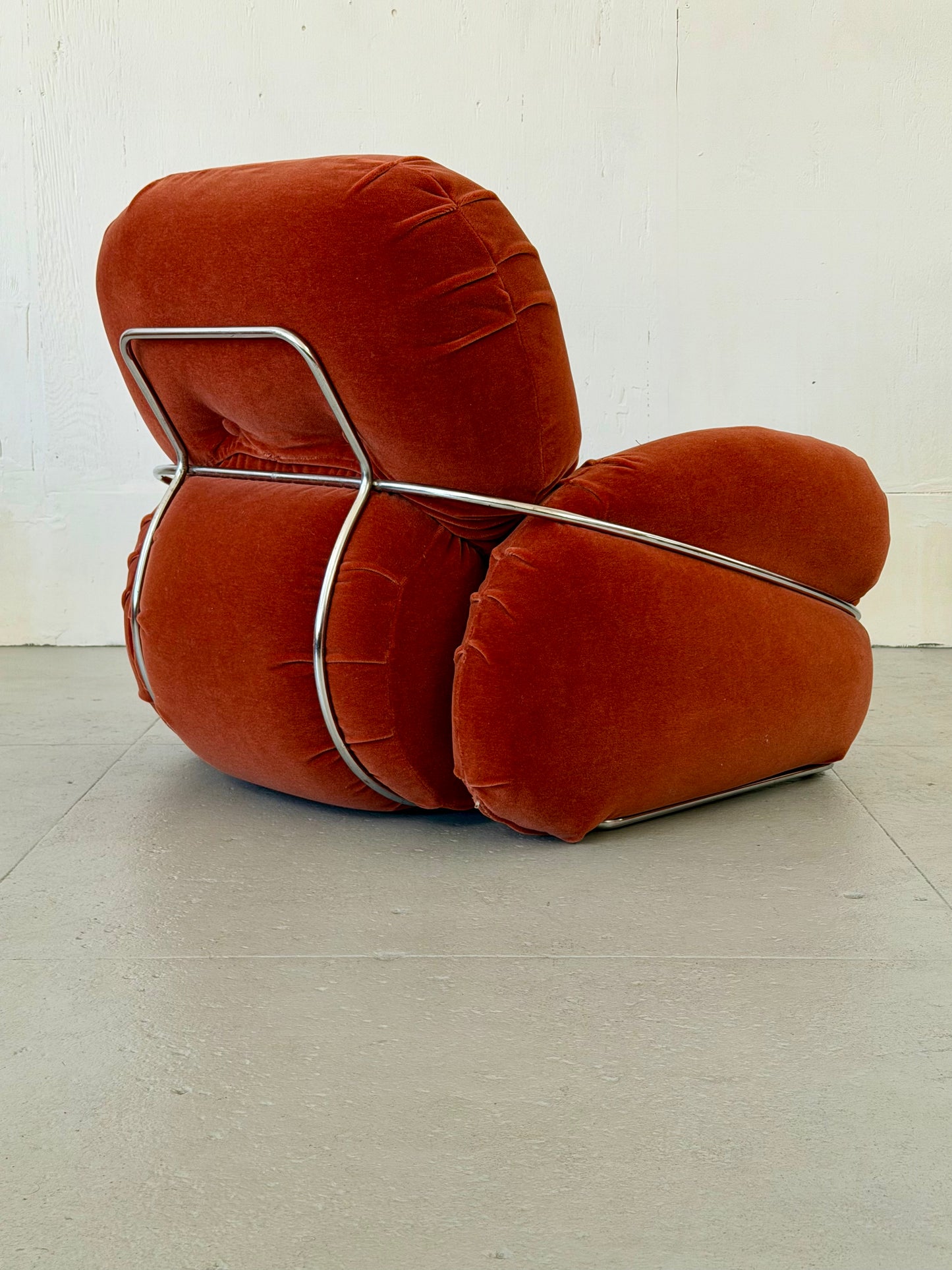 Adriano Piazzesi 'Okay' series lounge chair, angled view