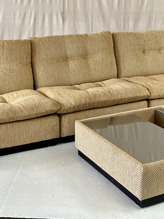 Vintage Saporiti Modular Sofa