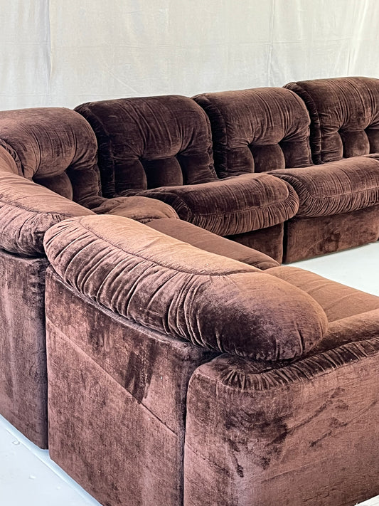 Vintage Italian Modular Sofa