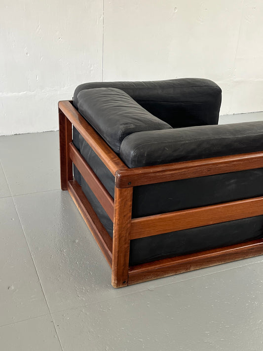 Vintage Bernini Leather Armchair
