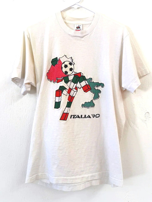Vintage Italia 90 puff print shirt