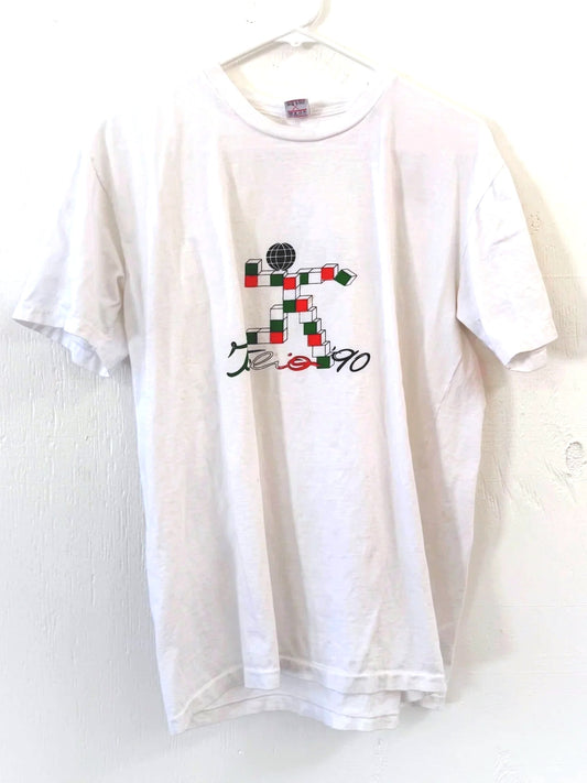 Vintage Italia 90 white shirt
